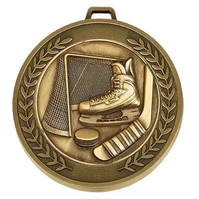 Classic Presentation Ice Hockey Medal 70mm