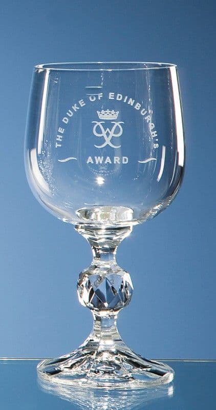 Claudia Crystalite Wine Glass 190ml | TrophyMaster UK