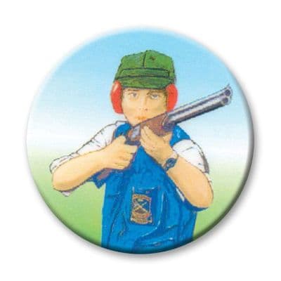 Clay Shooting Male Vinyl 25mm Flat Centre - 5pcs
