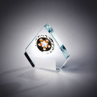 Clear Glass Mini Arrow 80mm