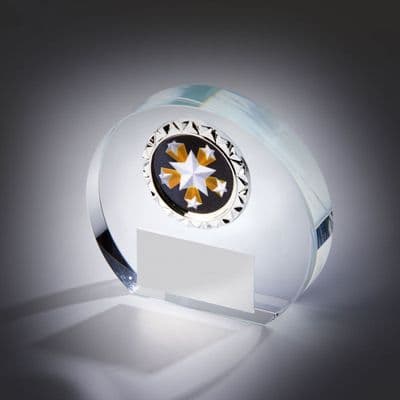 Clear Glass Mini Circle 65mm