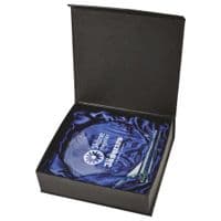 Clear Glass Octagonal Stand 165mm (6.5