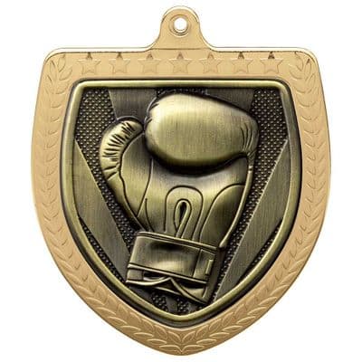 Cobra Boxing Shield 75mm Medal