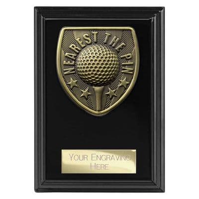 Cobra Plaque Golf Nearest the Pin Award Epic Black