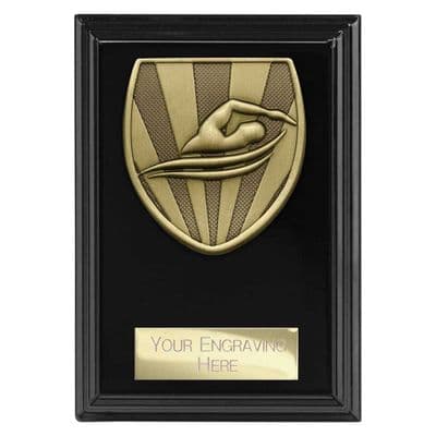 Cobra Plaque Swimming Award Epic Black