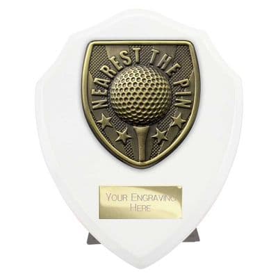Cobra Shield Golf Nearest the Pin Award Arctic White