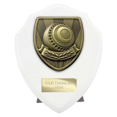 Cobra Shield Lawn Bowls Award Arctic White