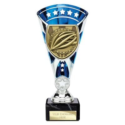 Cobra Star Cup Cycling Silver & Blue