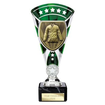 Cobra Star Cup Martial Arts Gee Silver & Green