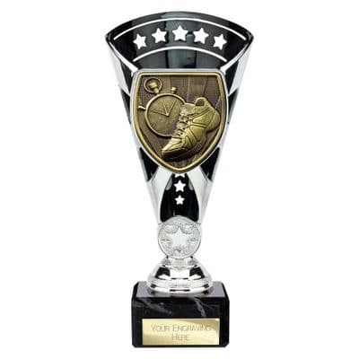 Cobra Star Cup Running Silver & Black