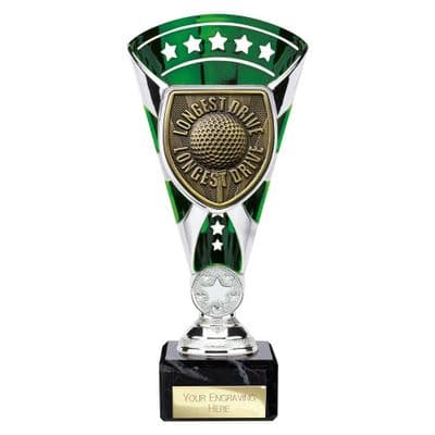 Cobra Star Golf Longest Drive Silver & Green
