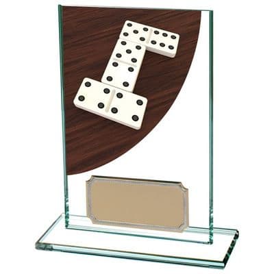 Colour Curve Dominoes Jade Glass Award