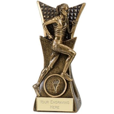 CONQUEROR Female Running Trophy 140mm