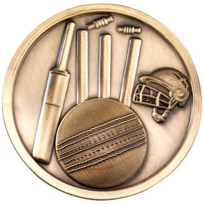 Cricket 70mm Deluxe Heavyweight Medallion