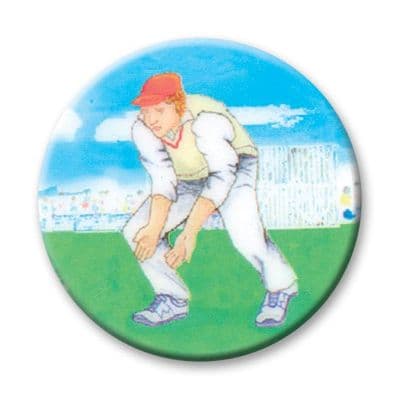 Cricket Fielder Vinyl 25mm Flat Centre - 5pcs