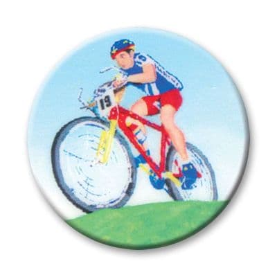 Cycling Male Vinyl 25mm Flat Centre - 5pcs