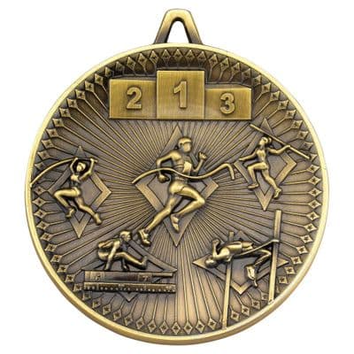Deluxe Multi Athletics Medal 60mm (2.4