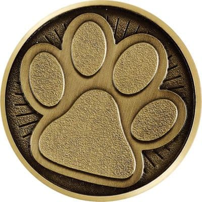 Dog/Cat Paw Flat Centre 5pcs