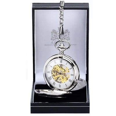 Double Full Hunter Pocket Watch