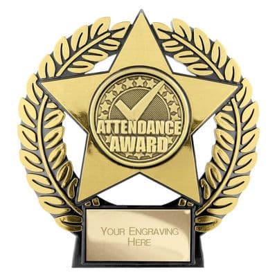 Emperor Star Attendance Plaque 120mm