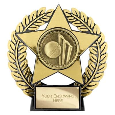 Emperor Star Cricket Plaque 120mm