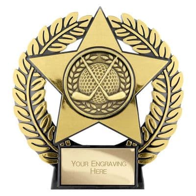 Emperor Star Golf Plaque 120mm