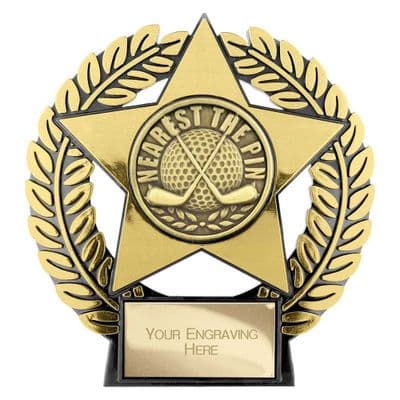 Emperor Star Nearest the Pin Plaque 120mm