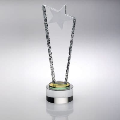 Eternal Star Glass Award - 15mm Thick
