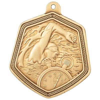 Falcon Swimming Medal 65mm