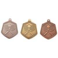 Falcon Tennis Medal 65mm - 3 Colour Options | TrophyMaster UK