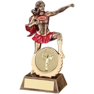 Female Lightning Bolt Super Hero Award 191mm