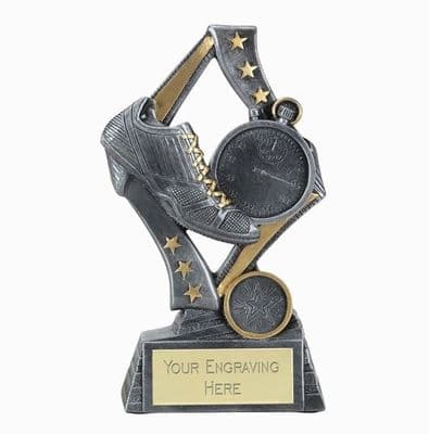Flag Antique Silver Track Award