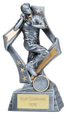 Flag Bowler Trophy 190mm (7.5