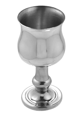 Georgian Pewter Goblet (3 sizes)