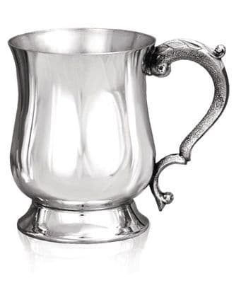Georgian Pewter Tankard 1pt