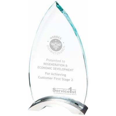 Glass Spearhead Award 230mm