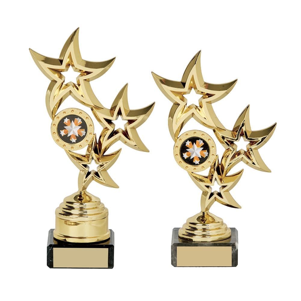 Gold Constellation Marble Trophy