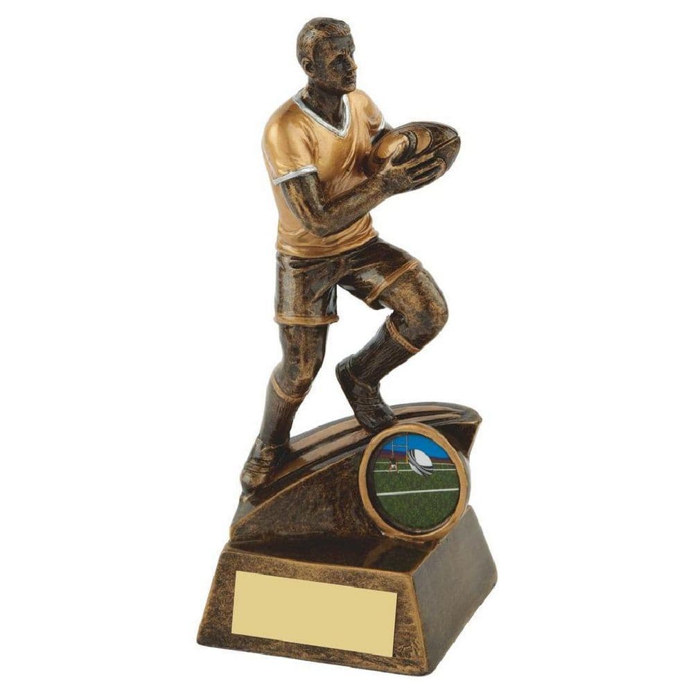 Gold Figure Award for Men's Rugby | TrophyMaster UK