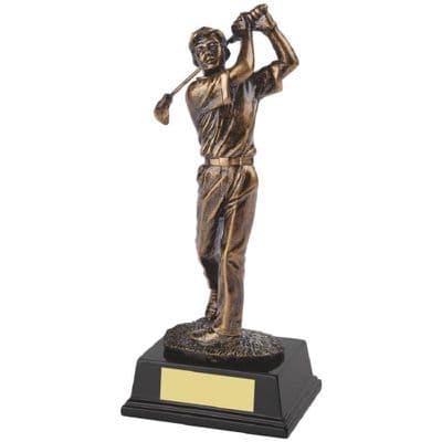 Gold Figure Men's Golf Award