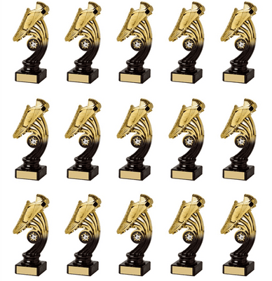 Gold Football Boot Squad Pack 170mm - 15 Pieces