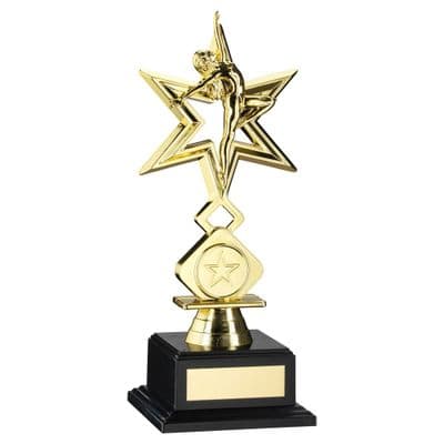Gold Star Dancer Trophy
