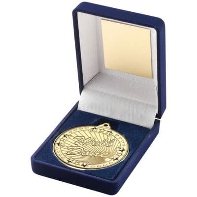 Gold Well Done Medal 50mm (2