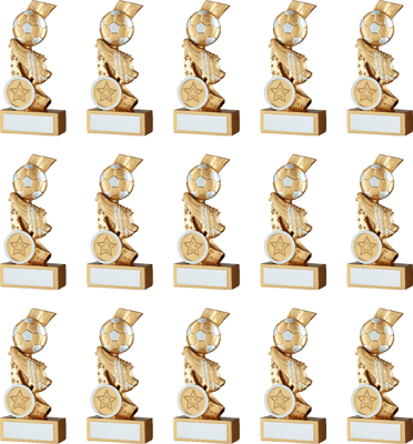 Golden Boot Squad Pack 127mm - 15 Pieces