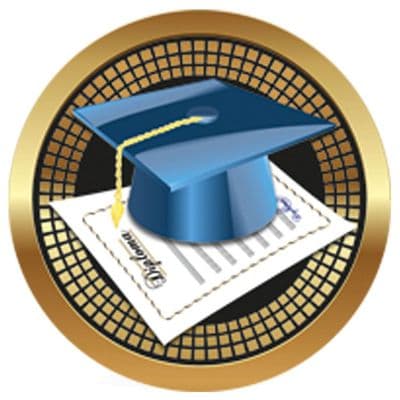 Graduation Flat Centre 5pcs
