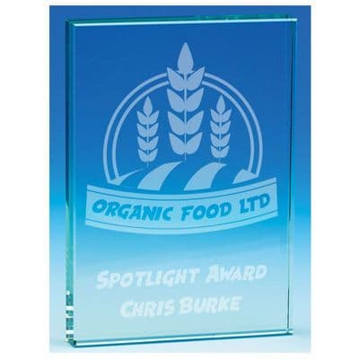 Heather Jade Glass Self Standing (15mm Thick)