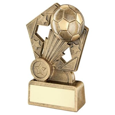 Hex Football And Boot On Shooting Star Award