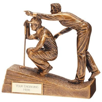 Horizon Golf Putting Gold Resin Award 150mm