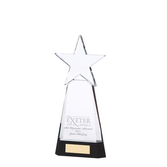 Houston Crystal Award TrophyMaster UK