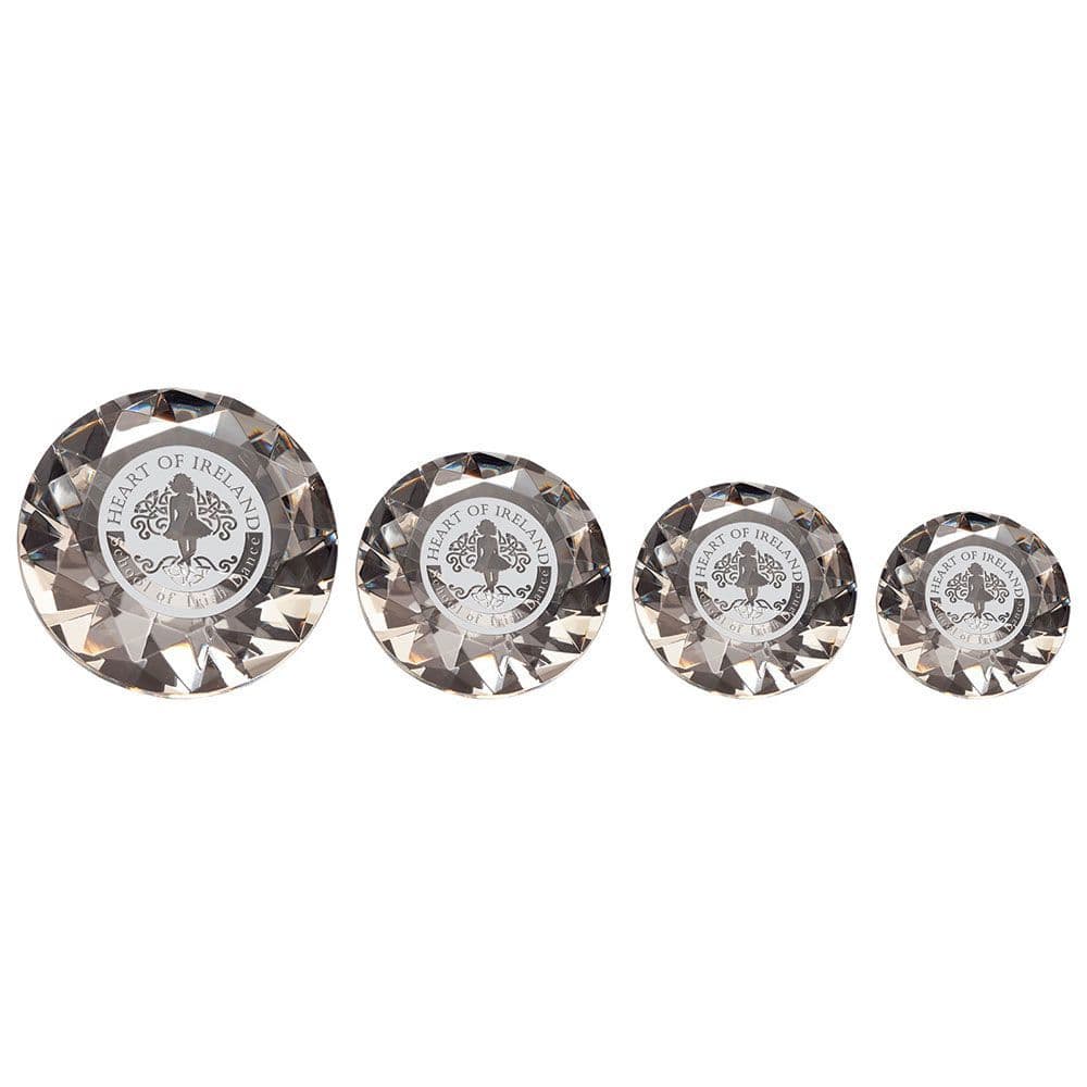 Impulse Diamond Crystal Clear Laser Engraved TrophyMaster UK