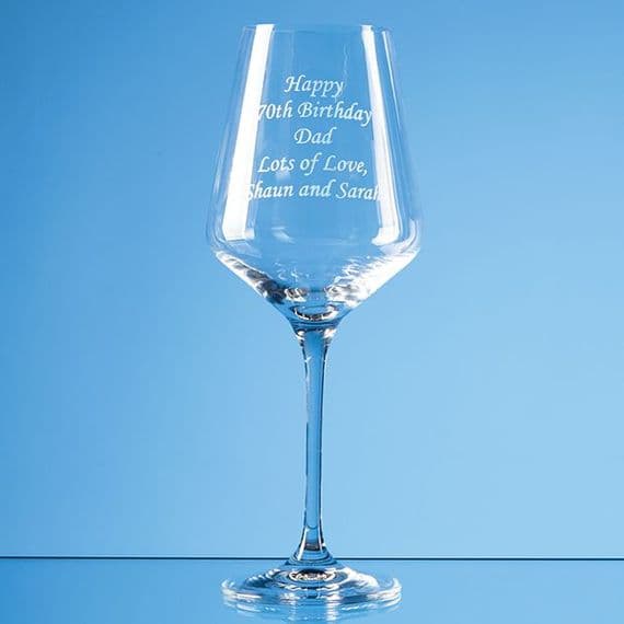 Infinity Red Wine Glass 390ml | TrophyMaster UK